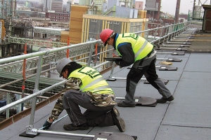 KeeGuard rooftop railing systems